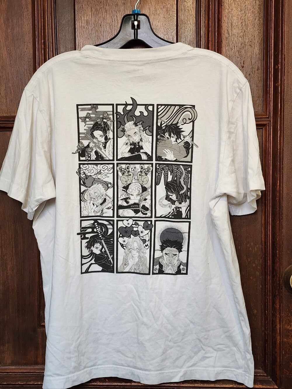 UNIQLO Demon Slayer UT Kimetsu no Yaiba T-Shirt Hashira White Size Medium